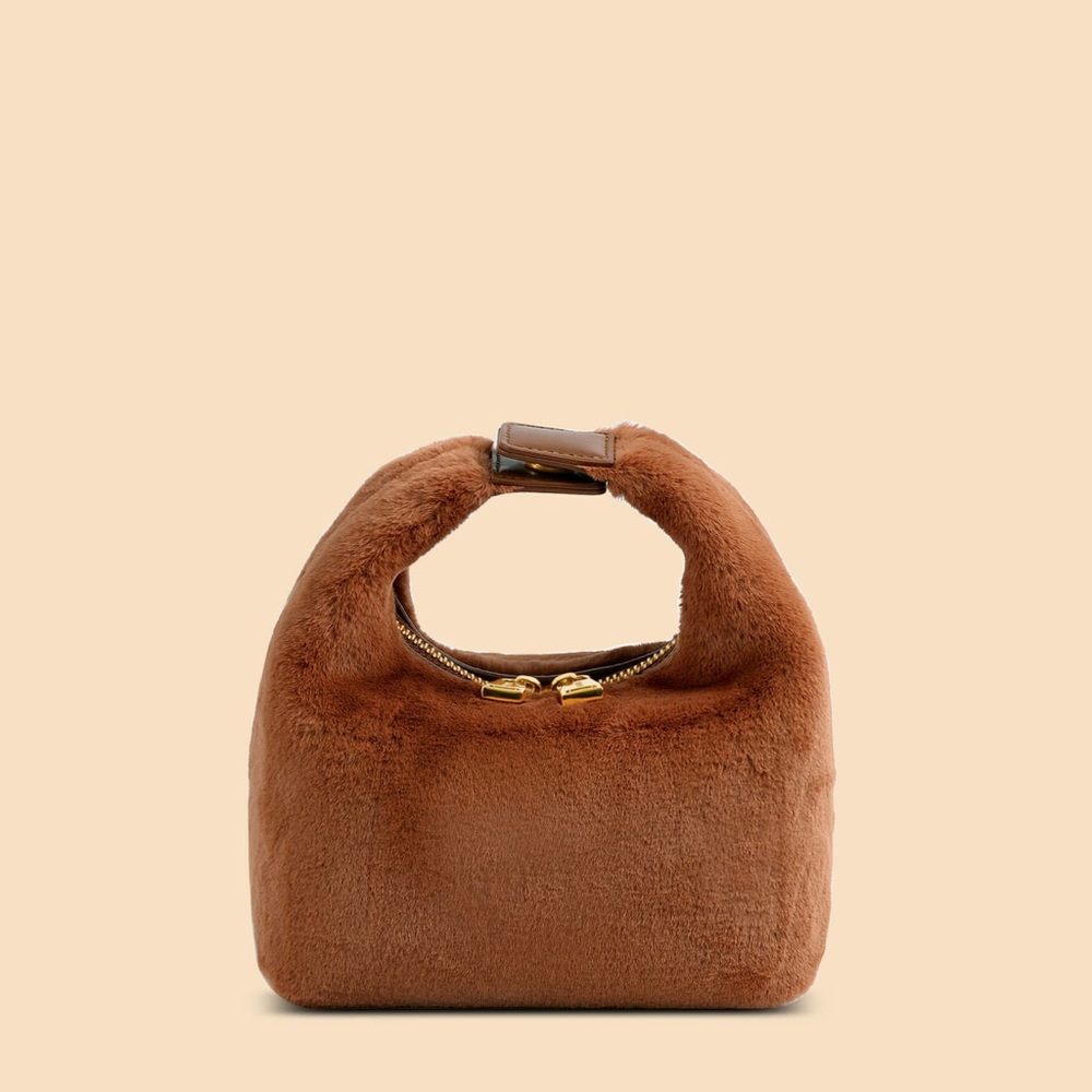 Sinbono Vienna Top Handle Crossbody Bag - Toffee